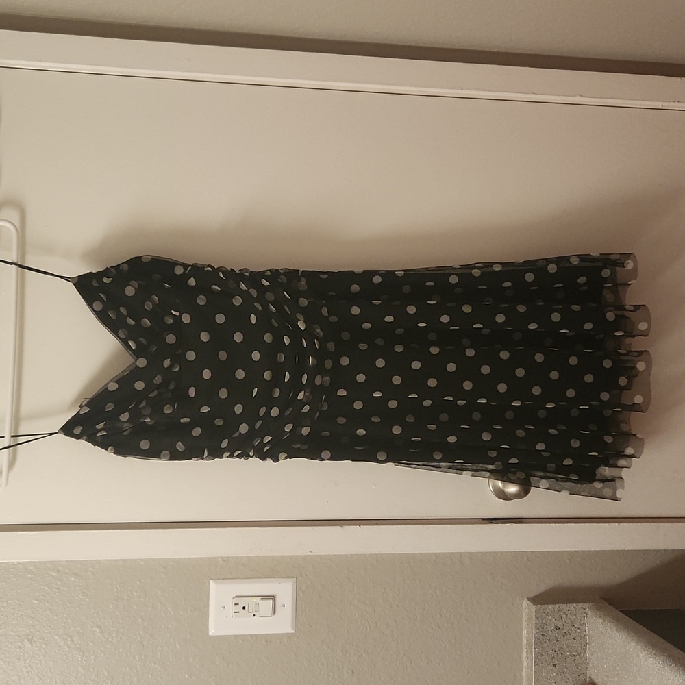 B. Darlin A-Line Polka Dot Dress size 13/14  juniors